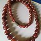 СССР натуральный халцедон 47 см бусы винтаж шик. Бусы. Vintage Gems Bijoux. Ярмарка Мастеров.  Фото №10