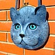 Заказать Сумочка "Кот ученый..". Татьяна Амирханова (elffeya). Ярмарка Мастеров. . Сумка через плечо Фото №3