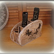 Материалы для творчества handmade. Livemaster - original item Stand for remotes. Handmade.