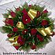 Бордовые розы (мужской букет), Букеты, Железнодорожный,  Фото №1