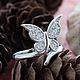 Order butterfly ring. Ring Moth. Ring in the form of a butterfly. silver. Mastenarium (mastenarium). Livemaster. . Rings Фото №3
