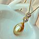 South Sea pearl pendant 'Infinity' buy. Pendants. luxuryclub. My Livemaster. Фото №4