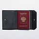 Обложка на паспорт натуральная кожа. Обложки. Leather Collection. Интернет-магазин Ярмарка Мастеров.  Фото №2