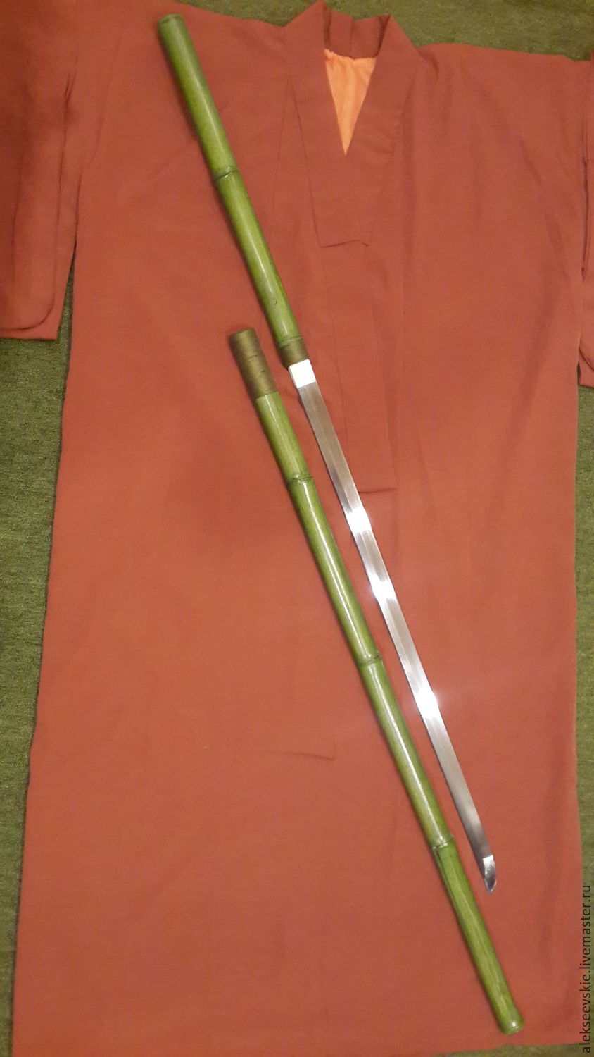 bamboo sword cane