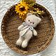  вязаный спицами котик из ангоры. Мягкие игрушки. Светлана Максимова(maxi_knit). Интернет-магазин Ярмарка Мастеров.  Фото №2