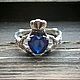 Серебряное кольцо "Claddagh ring". Кольца. BONES & SOUL (BaevSergey). Ярмарка Мастеров.  Фото №4