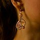 Серьги серебряные "Фрукты в вине". Серьги классические. Aventure.Jewelry. Интернет-магазин Ярмарка Мастеров.  Фото №2