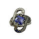 Royal Snakes ring with tanzanite, in 925 sterling silver. Rings. Jewelry Laboratory Alter Ego. Online shopping on My Livemaster.  Фото №2