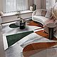  ковёр ручной работы из шкур коровы. Ковры для дома. Luxury Patchwork. Интернет-магазин Ярмарка Мастеров.  Фото №2