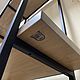 Shelf with book holders in Loft style. Shelving. uloft. My Livemaster. Фото №4