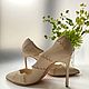 Винтаж: Туфли из телячьей кожи Manolo Blahnik. Обувь винтажная. AntiqueBird. Интернет-магазин Ярмарка Мастеров.  Фото №2