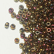 Материалы для творчества handmade. Livemaster - original item Miyuki beads 11/0 No№462 Japanese Miyuki beads round 5g golden iris. Handmade.