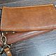 Клатч кожаный. Клатчи. ALEX FLAIR • leather goods. Ярмарка Мастеров.  Фото №6