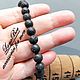 Браслет из вулканической лавы мощь вулкана. Браслет из бусин. accessories for men. Ярмарка Мастеров.  Фото №5
