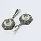 Jewelry set marcasite pearl silver 925 VAR0003. Jewelry Sets. Sunny Silver. My Livemaster. Фото №4