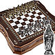 Шахматы «Византия» (цвет: зебрано), Подарки на 23 февраля, Москва,  Фото №1