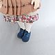 Boots for Monst doll (color - blue). Clothes for dolls. Olga Safonova. My Livemaster. Фото №5