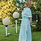 Заказать Льняное платье Бриз. Simply Wear by Di (Prokhorova Diana). Ярмарка Мастеров. . Платья Фото №3