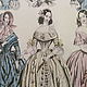 Заказать Винтаж: 1841 Paris Fashions Старинная гравюра Моды Акварель. VERY GOOD DAY. Ярмарка Мастеров. . Картины винтажные Фото №3