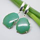 Order Earrings with chrysoprase. EdGems jewerly. Livemaster. . Earrings Фото №3