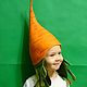 Cap for children's bath ' Carrot'. Textiles for a bath. Olga Izgorodina. Ярмарка Мастеров.  Фото №5