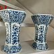 Porcelain vases, handmade, Delft, Holland. Vintage vases. Dutch West - Indian Company. My Livemaster. Фото №4