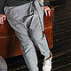 Брюки Grey Casual. Брюки. ROKHAS (ALINA). Ярмарка Мастеров.  Фото №4