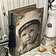 Шкатулка-книга по фото, винтаж. Шкатулки. Творческая мастерская Светланы Ш. (Volsh-dolina). Ярмарка Мастеров.  Фото №6