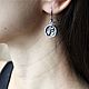Classic earrings oberezhnye Futhark. Earrings. kot-bayun. My Livemaster. Фото №6