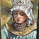Заказать Картина: Русская боярышня. Fleur de Maya. Ярмарка Мастеров. . Картины Фото №3