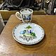 Винтаж: Миниатюрная чайная пара Дама с кавалером  Decoration d'Artiste (6122). Кружки винтажные. Екатерина (antikvar72). Ярмарка Мастеров.  Фото №4