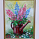 Painting with Lupine flowers. Pictures. elena-krylova. Online shopping on My Livemaster.  Фото №2