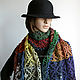 Шарф, палантин шерстяной вязаный "Петербургские тайны". Шарфы. IRINA GRUDKINA Handmade Knitwear. Ярмарка Мастеров.  Фото №6