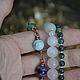 Personal set of bracelets, 7 CHAKRAS and anahata reinforcement. Amulet. Jewerly for Happiness. My Livemaster. Фото №5