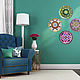 '4 Mandalas ' decorative plates-wall decor. Decorative plates. Art by Tanya Shest. Online shopping on My Livemaster.  Фото №2