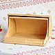 Order Bread box made of wood, birch bark 'Naturel' large. A gift for parents. BirchStyle. Livemaster. . Ware in the Russian style Фото №3