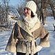 Валяный жакет "Зимняя прогулка". Пиджаки. Ирина Ковалева (feltstyle). Интернет-магазин Ярмарка Мастеров.  Фото №2
