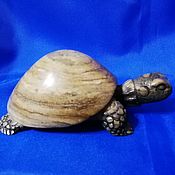 Для дома и интерьера handmade. Livemaster - original item Estatuilla de tortuga de piedra natural Ural calcita. Handmade.