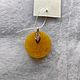 Order Pendant from natural Baltic amber, pendant made of Amber, white Jantar. katya-47. Livemaster. . Pendant Фото №3