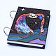 Copy of Copy of Sketchbook A6 wood cover "Lilys", Notebooks, Moscow,  Фото №1