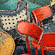 Painting Red chairs 60h60 cm (emerald, gray, cafe). Pictures. Margarita Alexandrova. Online shopping on My Livemaster.  Фото №2