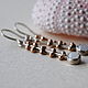 Заказать  с розовым кварцем и латунными шариками. Gvozdica jewelry (Ольга). Ярмарка Мастеров. . Серьги классические Фото №3