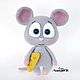 Order Soft toys: Mouse Fenya. HandMade by Venelopa'TOYS. Livemaster. . Stuffed Toys Фото №3