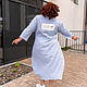 NATALINI  Бохо платье в пол из жатого хлопка с вышивкой. Платья. NATALINI. Ярмарка Мастеров.  Фото №6