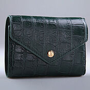 Сумки и аксессуары handmade. Livemaster - original item Women`s wallet made of genuine crocodile leather IMA0089G4. Handmade.