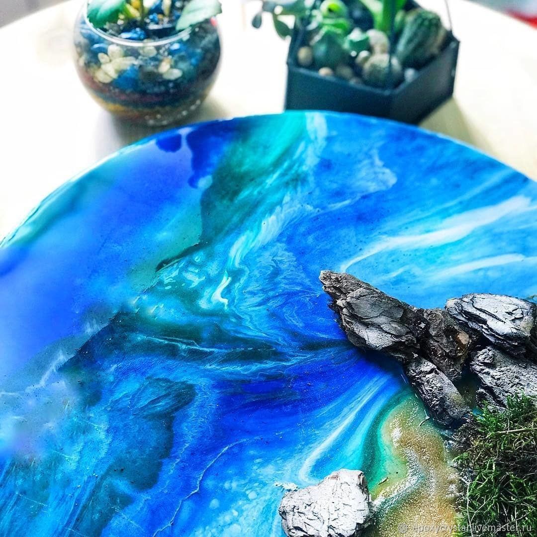 Техника Resin Art эпоксидная смола