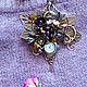 Necklace with a watch CLEMATIS, Pendants, Izhevsk,  Фото №1