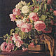Вышитая картина "Розы", Картины, Новосибирск,  Фото №1