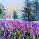 Blooming forest, oil painting on canvas. Pictures. Annet Loginova. Online shopping on My Livemaster.  Фото №2