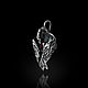 Кулон-тотем Малый Феникс с камнем. Кулон. Aventure.Jewelry. Интернет-магазин Ярмарка Мастеров.  Фото №2